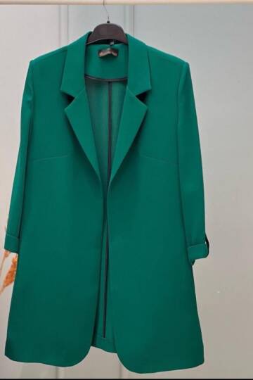 Blazer Ceket Zümrüt