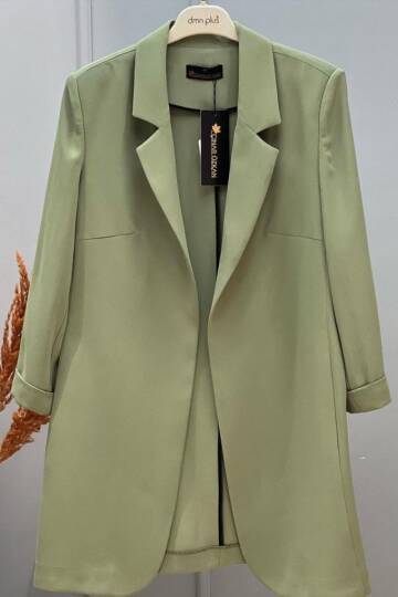Blazer Ceket Mint Yeşili