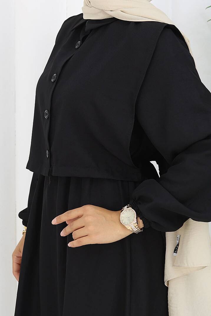 Yelekli Elbise - 3
